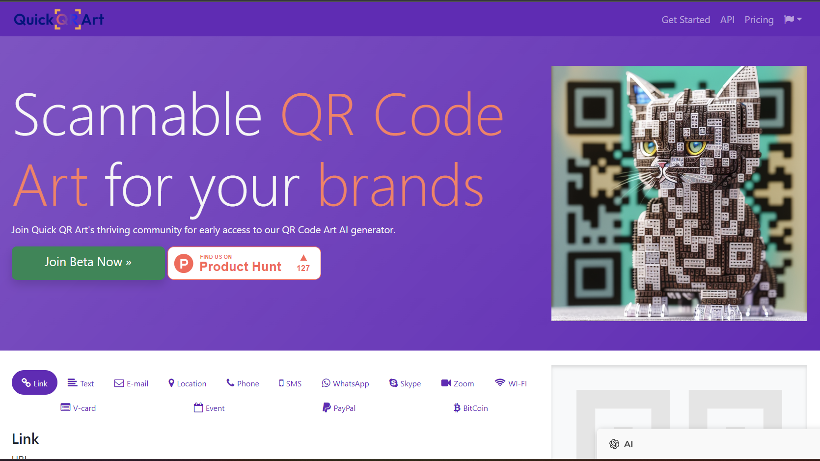 Quick QR Art - Scannable QR Code Art for your brands