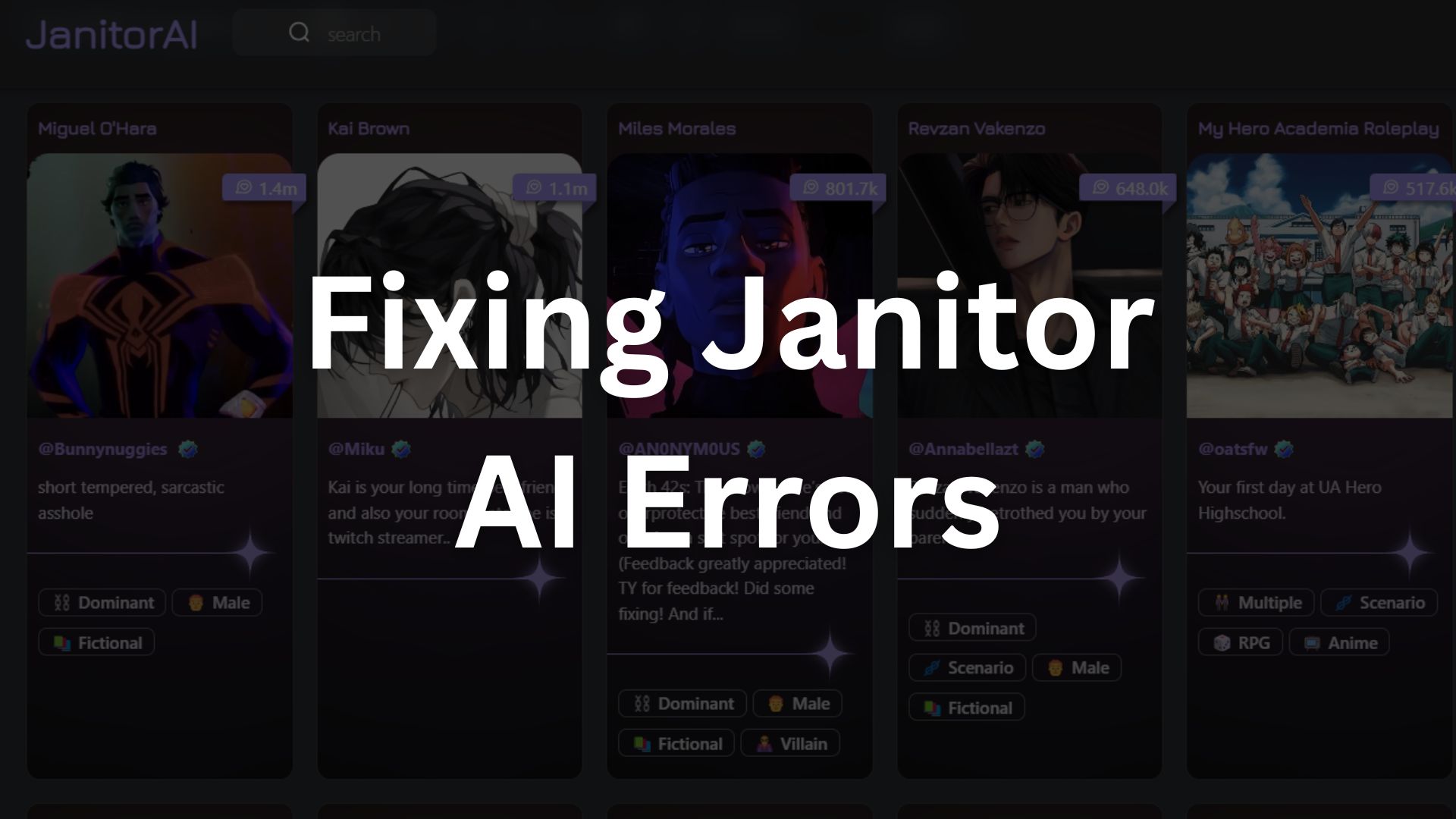 Fixing Janitor AI Errors: A Comprehensive Guide to Solutions (August 2023)