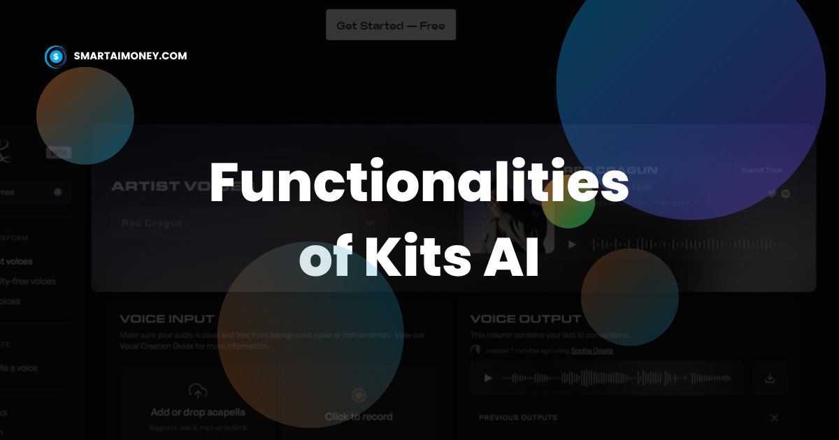 Functionalities of Kits AI