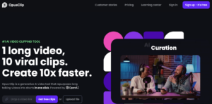 Opus Clip: Elevating Your Video Content with AI-Powered Precision